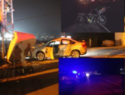 Mut'ta otomobil motosikletle arpt 1 l